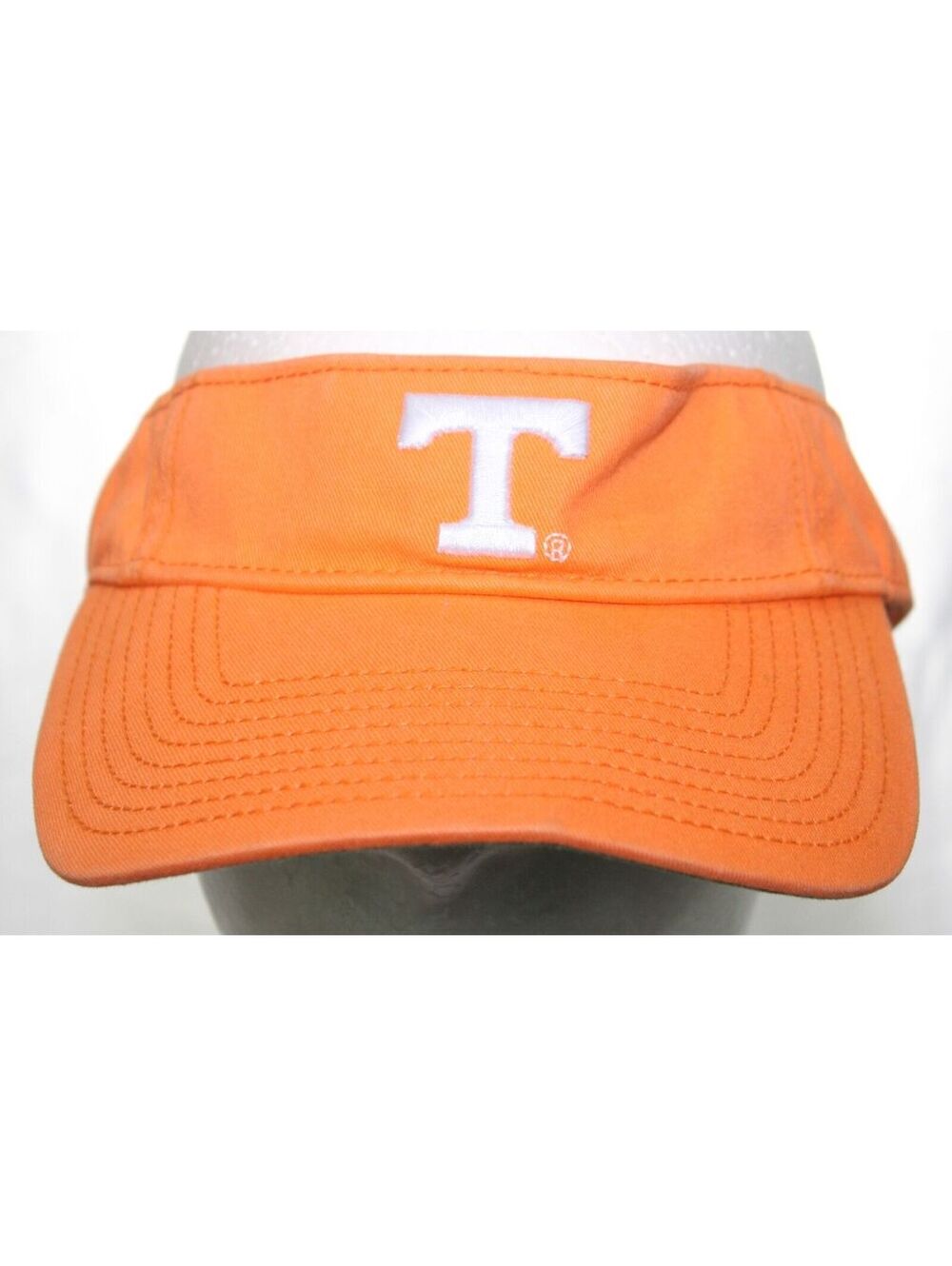 Vintage Tennessee Volunteers Vols NCAA Sports Team Cap The Game Orange Visor Hat